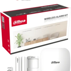 Kit de Alarma DAHUA Inalámbrico con Conexión Wifi y Ethernet Monitoreo por APP Incluye Panel WiFi Ethernet; Un Sensor de Movimiento; Un Contacto Magnético; Un Control Remoto