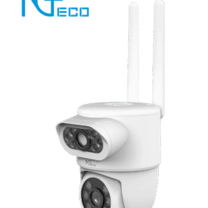 Cámara PT NGTECO WiFi,  4MP, Lente Dual, Monitoreo 2 Áreas, Detección Humana, Audio 2 Vías, Paneo y Tildeo, Almacenamiento Local y en la Nube