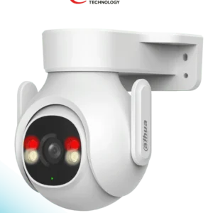 Cámara IP PT WiFi de 3 Megapíxeles con audio bidireccional (micrófono y altavoz), micrófono, altavoz, sirena de 110 dB, WiFi 6, detección de personas y vehículos, IP65 y ranura MicroSD. DHT0060098 Picoo-A39T-DA - Dahua - DH-P3B-PV