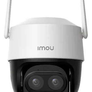 IMOU Cruiser Z Cámara IP PT Dual Wifi Full Color de 5MP Lente Fijo de 5 Megapíxeles IMOU Sense 56 Metros de Iluminación Nocturna Micrófono y Altavoz Integrados Audio Bidireccional 12X Zoom IP66