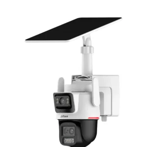 Cámara DAHUA PT Solar 4G WizColor Dual 3 + 3MP SMD 3.0 Disuasión Activa Audio bidireccional Zoom Híbrido Inteligente Auto tracking Lite Modo AOV (“Always-On Video”) IP 66 Ranura - DH-IPC-PTS2649C-3E3Z-4GB20