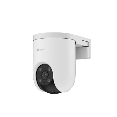 Cámara EZVIZ PT wifi para Exteriores / 4K (8 Megapíxel) / Visión Nocturna a Color / Audio Bidireccional / Vista Panorámica 360° / Detección de Forma Humana / Auto Seguimiento de Zoom - CS-H8C/8MP